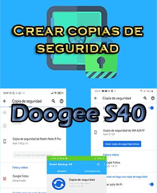 Cómo crear copias de seguridad en Doogee S40