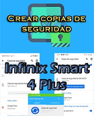 Cómo crear copias de seguridad en Infinix Smart 4 Plus