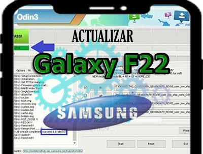Cómo actualizar el Samsung Galaxy F22 con Odin 3