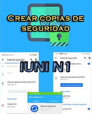 Cómo hacer backups en IUNI N1