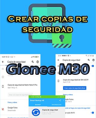 Cómo hacer copias de seguridad del Gionee M30