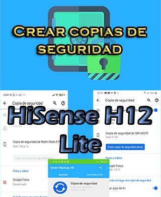 Cómo hacer copias de seguridad del HiSense H12 Lite