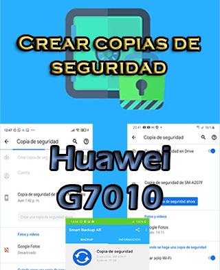 Cómo crear copias de seguridad en el Huawei G7010