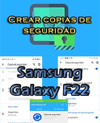 Cómo hacer copias de seguridad en el Samsung Galaxy F22