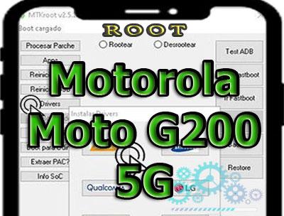 Rootear teléfonos Motorola Moto G200 5G